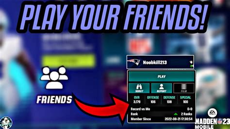 how to play with friends on madden 24 mobile|madden 24 mobile friend id.